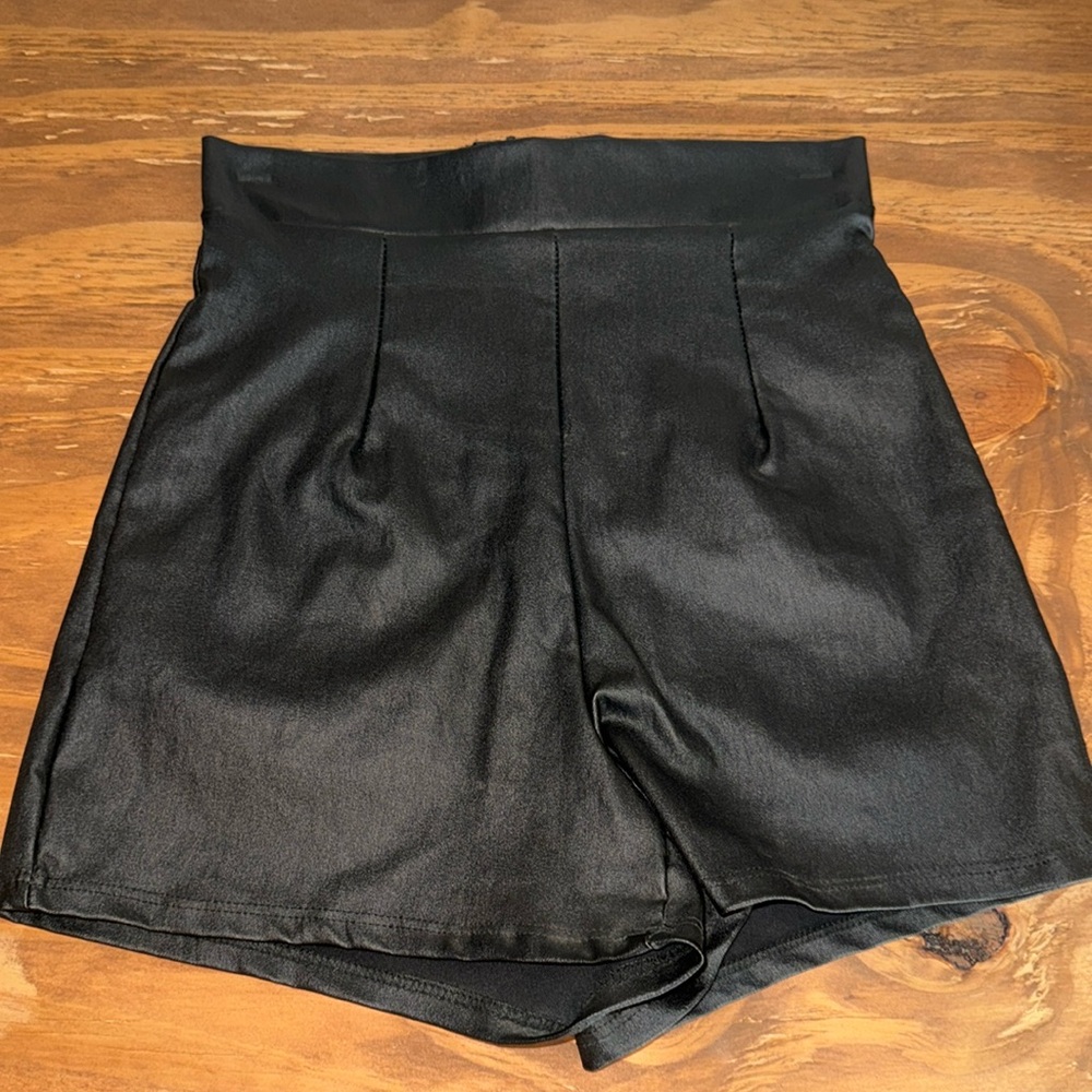 Windsor pleather shorts